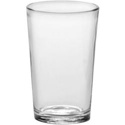 Bicchiere conico in vetro temperato