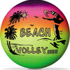 Free and easy mondo volleybal regenboog, 23cm