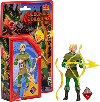 Hasbro figura de acción de dragones y mazmorras hank 15 cm multicolores