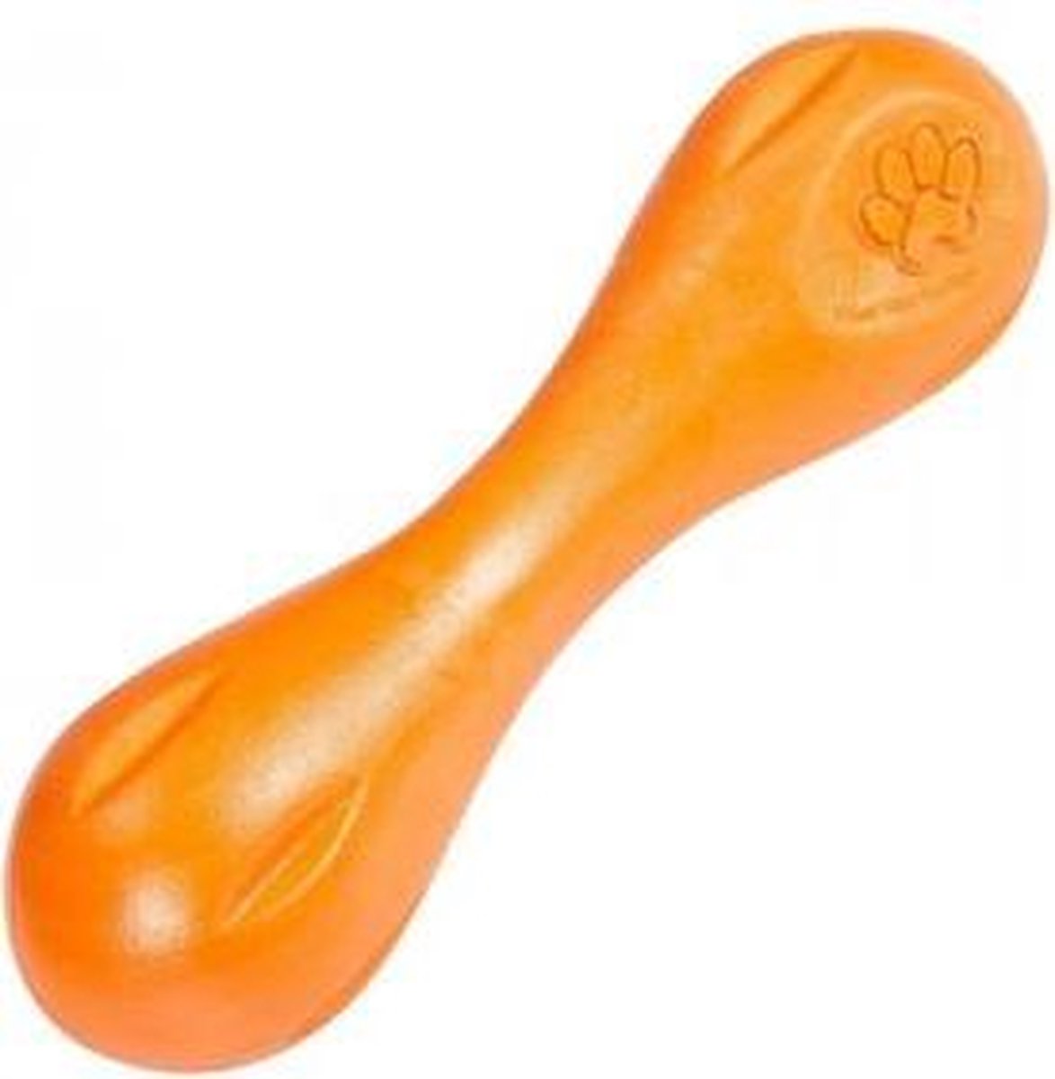 West Paw Hurley - osso da masticare super resistente per cani - con zogoflex - arancione - l