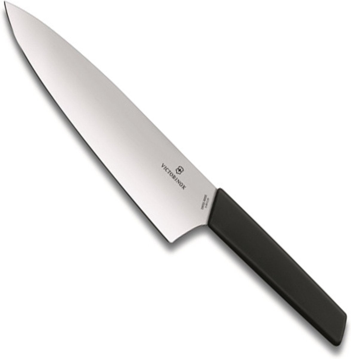Cuchillo de chef moderno suizo Victorinox - 20 cm - acero inoxidable plástico pp - negro