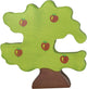 Bosque de Holztiger - manzano para pájaros - 20x2x20cm - figura de madera - hecho a mano