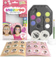 Snazaroo 1172181 pittura per il viso unicorno farfalla acqua - pittura per il viso per bambini - set per pittura per il viso unicorno farfalla - ipoallergenica sicura