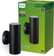 Philips Foco de pared LED Philips Kylis - negro - 2 x casquillo gu10