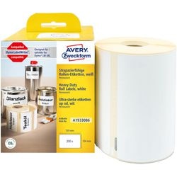 Avery compatibile dymo lw 1933086 durevole xl etichette ultra resistenti autoadesive w