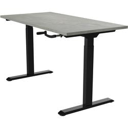 Sit-stand workstation burslibl140oxy