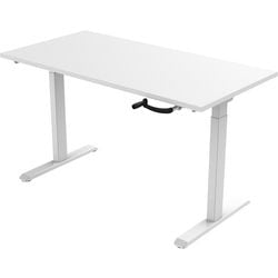 Postazione di lavoro sit-stand bursliwh160bianco