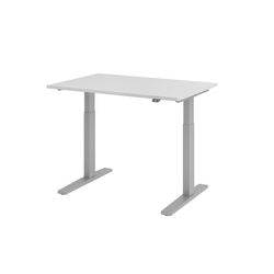 Martillo de escritorio Bach para sentarse y pararse vxmka12 5 s gris 1200 x 800 mm