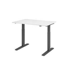 Martillo de escritorio Bach para sentarse y pararse vxmka12 w g blanco 1200 x 800 mm