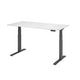 Bach martillo de escritorio para sentarse y pararse vxdkb16 w g blanco 1600 x 800 mm