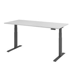 Bach martello da tavolo sit-stand vxdkb19 5 g grigio 1800 x 800 mm