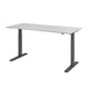 Martillo de escritorio Bach para sentarse y pararse vxmka19 5 g gris 1800 x 800 mm