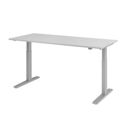 Martillo de escritorio Bach para sentarse y pararse vxmka19 5 s gris 1800 x 800 mm
