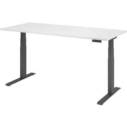 Martello da tavolo Bach sit-stand vxdkb19 w g bianco 1800 x 800 mm