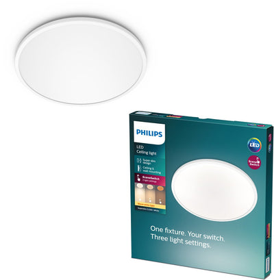 Philips LED Philips super slim ceiling light - warm white light - 15w