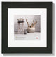Casa Walther - cornice in legno - misura foto 20x20 cm - nera