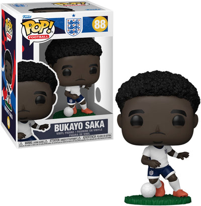 Funko efl pop! football vinyl figure england - bukayo saka 9 cm pop! figure
