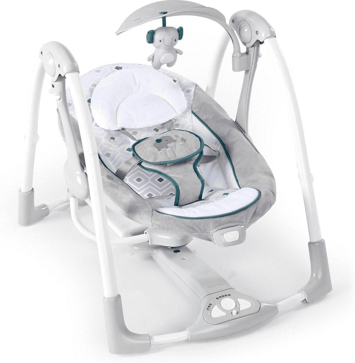 Ingenuity Bright Starts Swing ibrido Elefante - Swing a 5 velocità