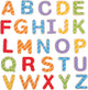 Bigjigs magnetische letters (hoofdletters)