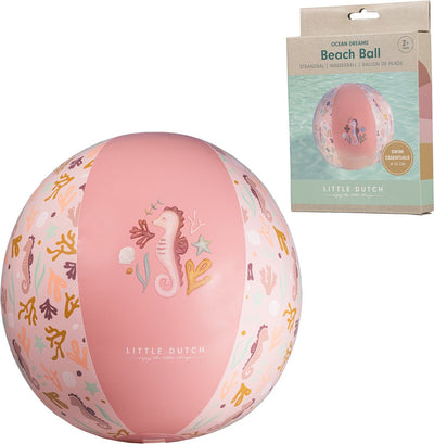 Little Dutch Ocean Dreams Strandball Pink, 35 cm