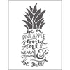 Cartella per embossing Creative Company, parole, misura 11x14 cm, spessore 2 mm, 1 pezzo