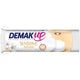 Almohadillas de algodón para seda sensible demak'up, redondas 64 piezas