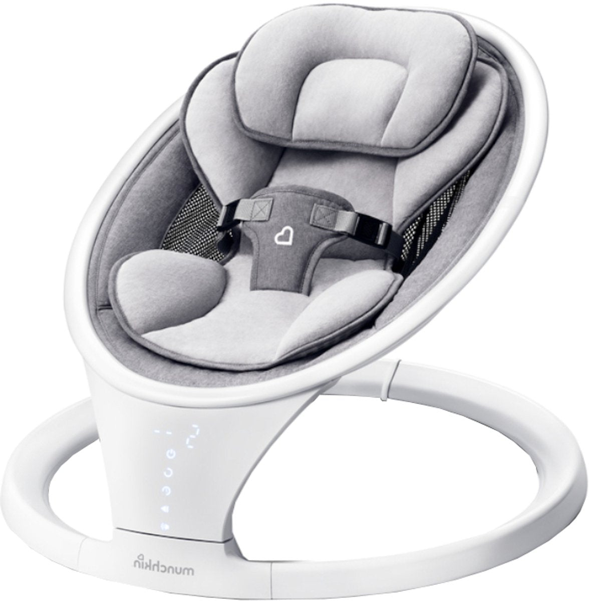 Columpio Munchkin - mecedora para bebé, eléctrica, ligera, Bluetooth - mecedora