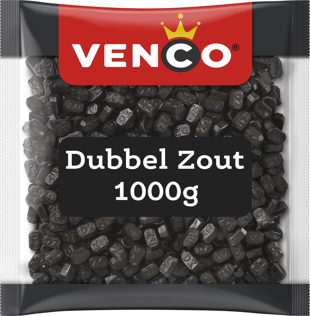 Sal doble Venco - regaliz salado - 1000g
