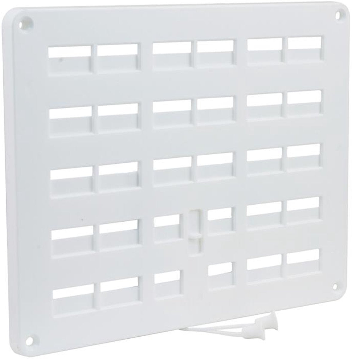 Rejilla de aire Star x starx con cordón - 200 x 250 mm - blanco