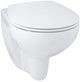 Wc sospeso Grohe bau - escluso sedile wc - ceramica - bianco
