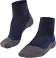 Falke tk2 cool short anti-blaar dik lyocell functioneel materiaal wandelsokken heren blauw - maat 39-41