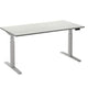 Scrivania sit-stand ceha ade2plhl208q9016w melaminico bianco, metallo