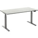 Escritorio sit-stand ceha ade2plme148q9006w melamina blanca, metal