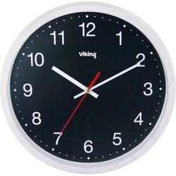 Orologio da parete viking rd3330w bianco, nero