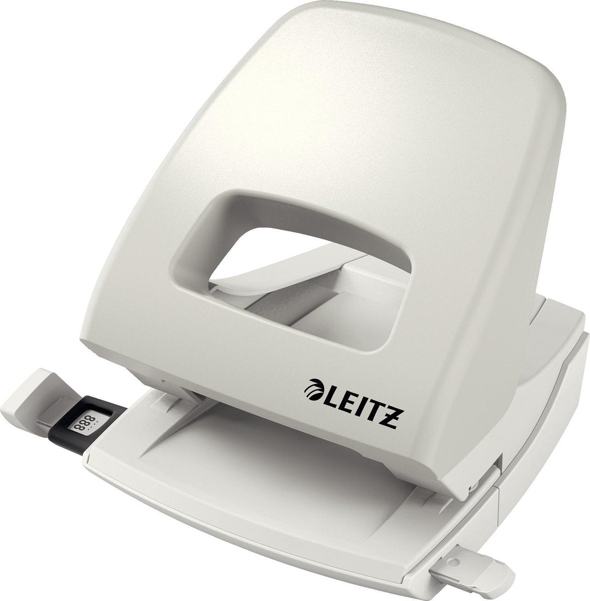 Perforatrice Leitz nexxt - perfora fino a 25 fogli - grigio chiaro
