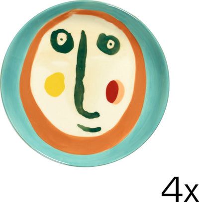Serax - fiesta ottolenghi - plato xs - mezcla - 16 ø - 4 piezas