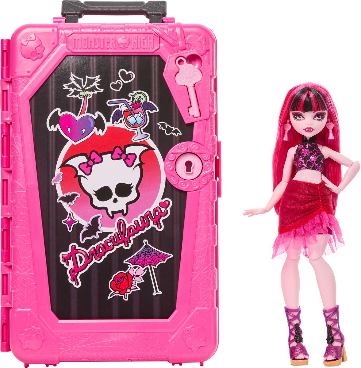 Segreti di Monster High Skulltimate - Draculaura Oasis - bambola alla moda