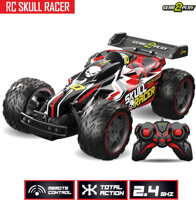 Gear2play rc skull racer bestuurbare auto 1:10
