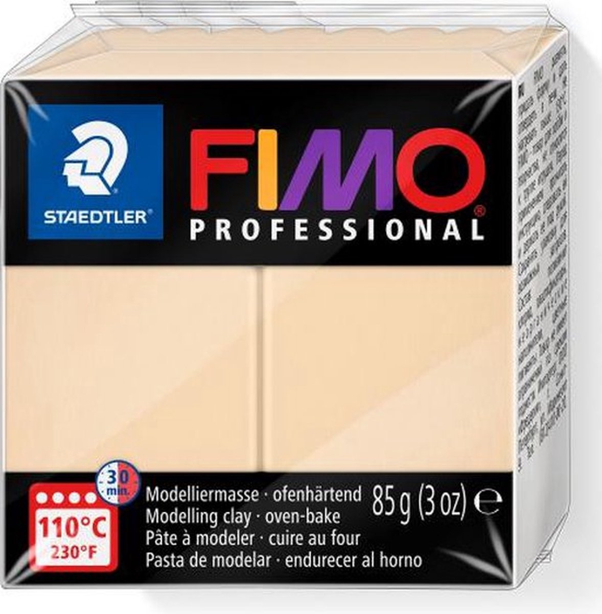 Fimo professional - pasta de modelar profesional endurecible al horno - color champagne