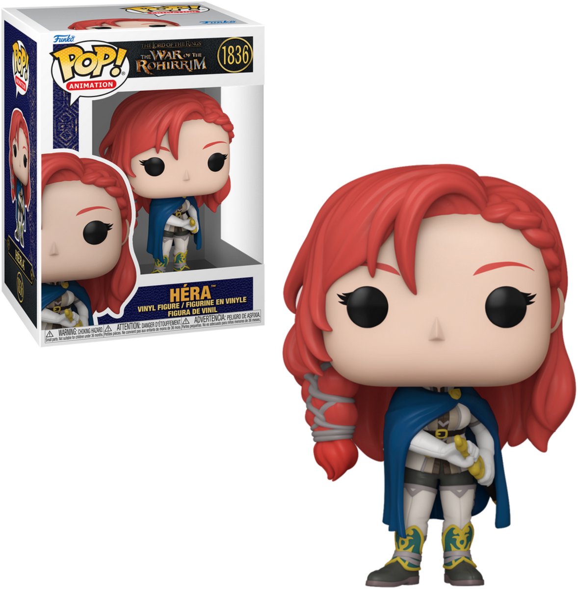 Funko El Señor de los Anillos: La Guerra de los Rohirrim Pop! peliculas vinilo figura hera #1836