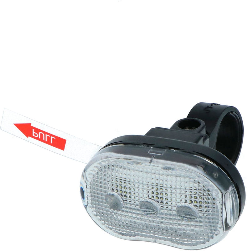 Illuminazione per bicicletta Dresco - Lampada per bicicletta classica - Faro a LED nero