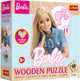 Trefl 50 wooden contour puzzle, favorite fashionable barbie, mattel, barbie fsc mix 70%