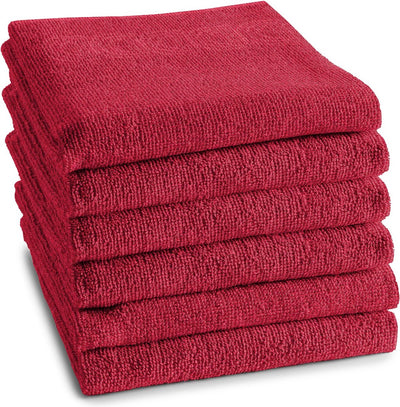 Asciugapiatti logo Ddddd - 50x55 cm - rosso - 6 pezzi