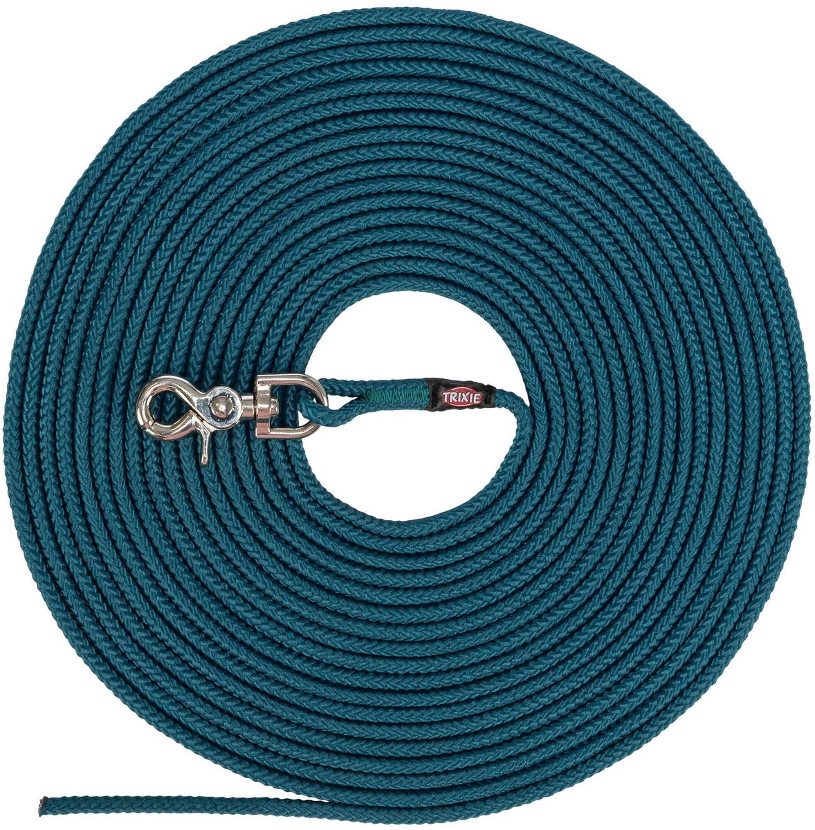 Trixie dog leash towel around without hand loop petrol blue