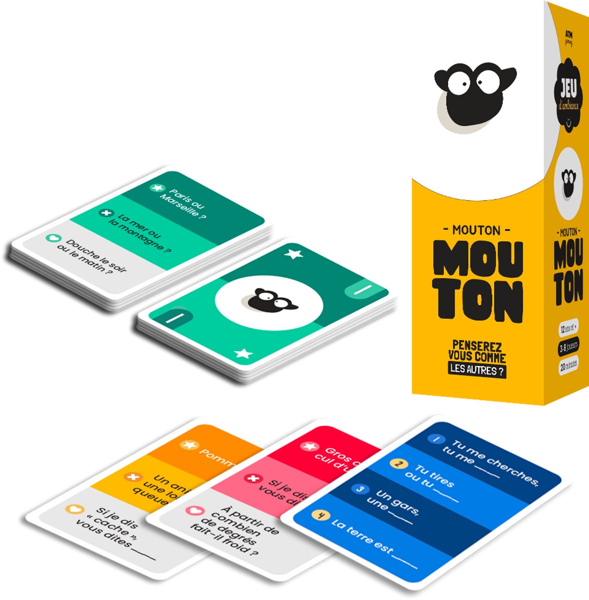 Giochi Geronimo mouton mouton - - giochi bancomat - jeux de cartes - fr - jeux d'ambiance - giochi di società