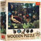 Puzzle in legno Trefl Art Henri Rousseau Puzzle da 200 pezzi.