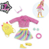Corolle girls - poppenkleertjes fluo set dressing room