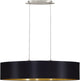 Eglo maserlo - lampada a sospensione - 100 cm - oro nero