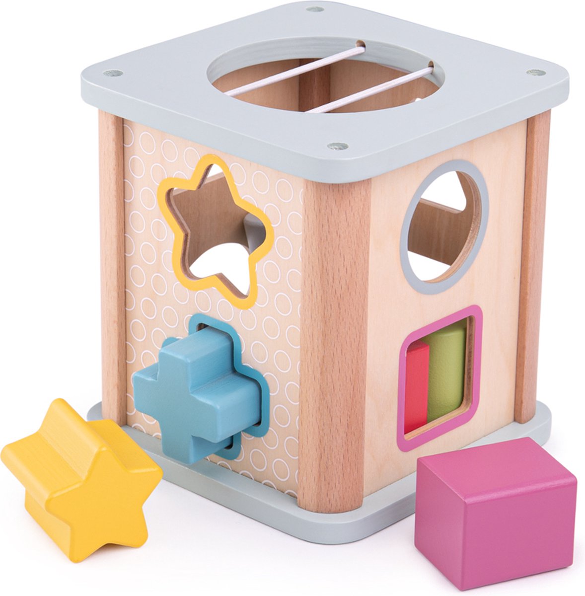 Bigjigs Strere a forma di legno