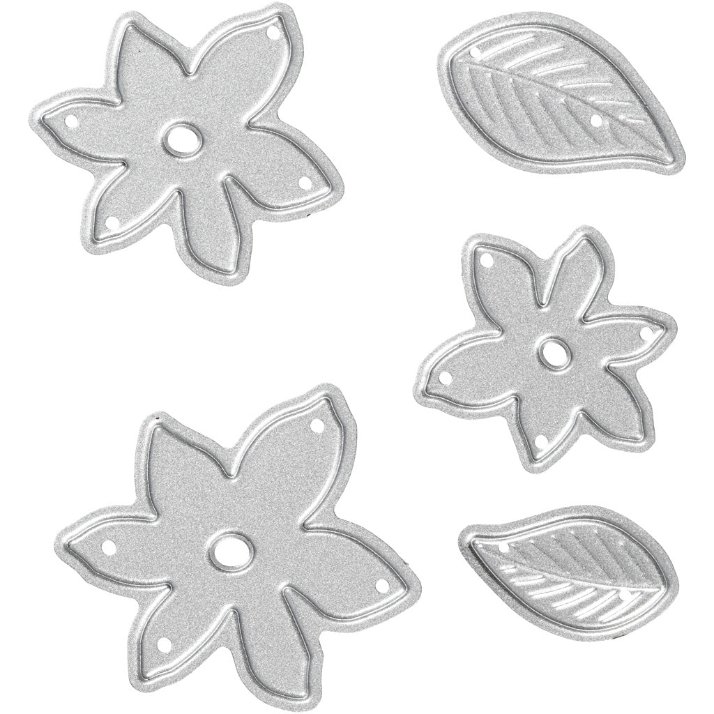Troqueles de corte y estampado Creativ Company, plantas pequeñas, tamaño 2-5x1,2-5 cm, 1 pieza